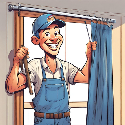 Instalar barras de cortinas